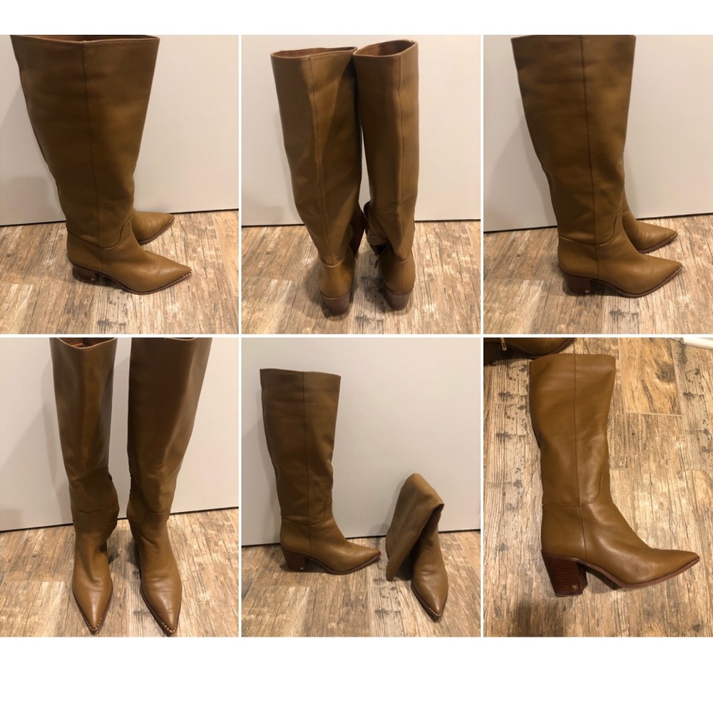 Sam Edelman Lindsey Knee High Western Boots